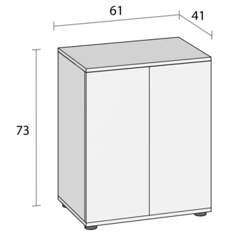 Szafka Juwel SBX Lido 120 szara