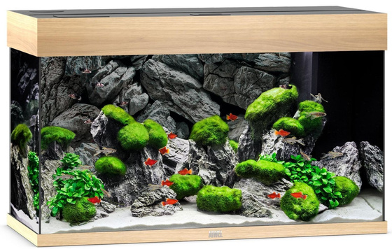 Juwel Rio 125 LED jasne drewno (dąb) akwarium z szafką
