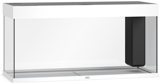 Juwel Rio 240 LED białe akwarium z szafką