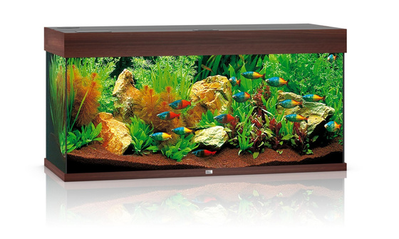 Akwarium Juwel Rio 180 LED ciemne drewno