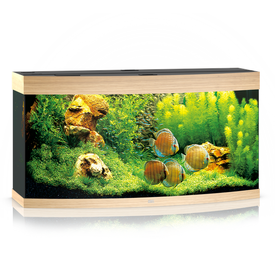 Juwel Vision 260 jasne drewno (dąb) HeliaLux Spectrum akwarium z szafką