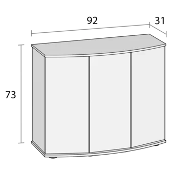 Szafka Juwel SBX Vision 180 czarny