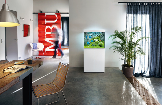 Juwel Lido 200 LED białe (2x belka) akwarium z szafką