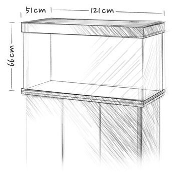Akwarium Juwel Rio 350 białe HeliaLux Spectrum