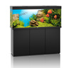Akwarium Juwel Rio 450 czarne HeliaLux Spectrum