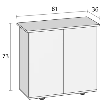 Szafka Juwel SBX Rio 125 czarna