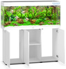 Juwel Rio 240 LED białe akwarium z szafką