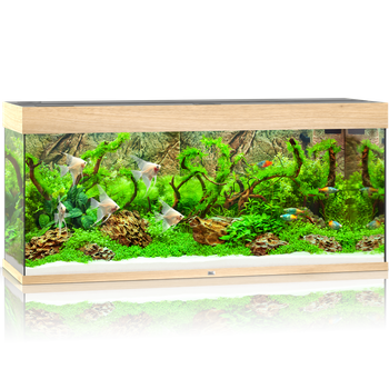 Akwarium Juwel Rio 240 LED jasne drewno (dąb)