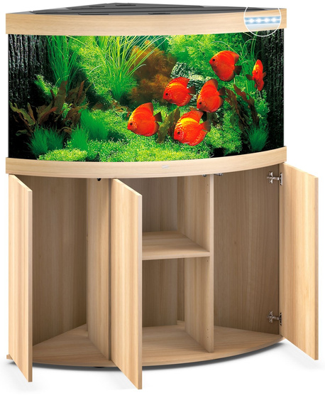 Akwarium Juwel Trigon 350 LED jasne drewno (dąb)