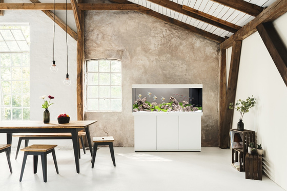 Akwarium Juwel Rio 450 białe HeliaLux Spectrum (2x belka)