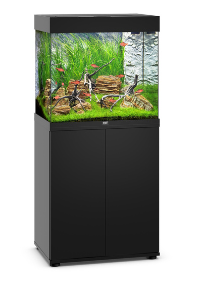 Akwarium Juwel Lido 120 czarne HeliaLux Spectrum