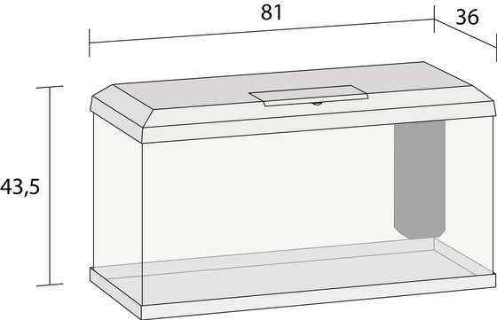 Juwel Primo 110 LED 2.0 białe akwarium z szafką