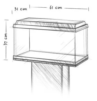 Juwel Primo 60 LED 2.0 czarne akwarium z szafką
