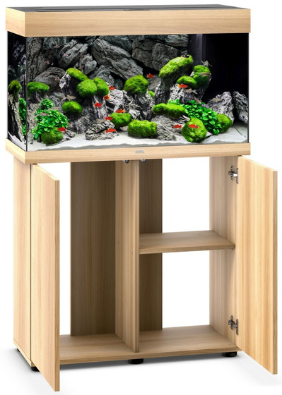 Akwarium Juwel Rio 125 LED jasne drewno (dąb)