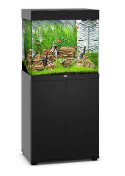 Juwel Lido 120 LED czarne akwarium z szafką
