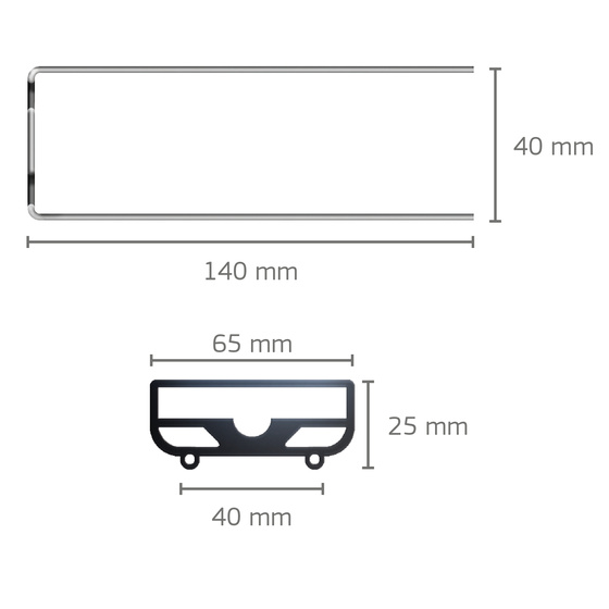 HeliaLux LED UniversalFit – uchwyt do Juwel HeliaLux Spectrum