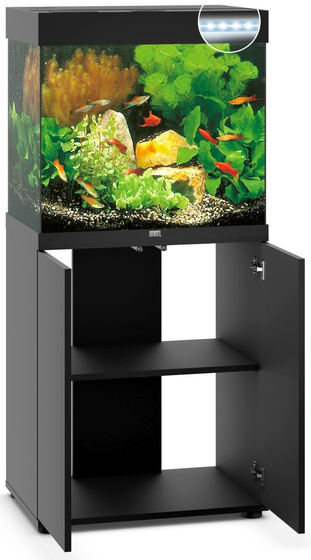 Akwarium Juwel Lido 120 czarne HeliaLux Spectrum