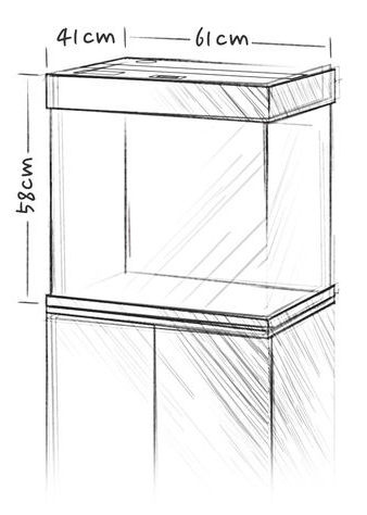 Juwel Lido 120 LED czarne akwarium z szafką