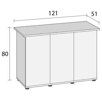 Szafka Juwel SBX Rio 300/350 cieme drewno