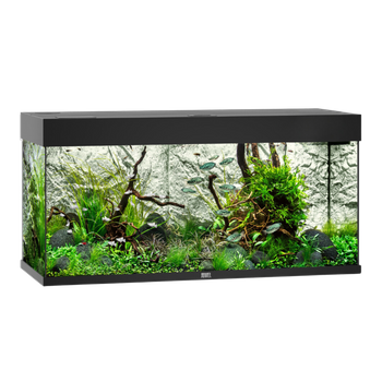 Akwarium Juwel Rio 180 czarne HeliaLux Spectrum
