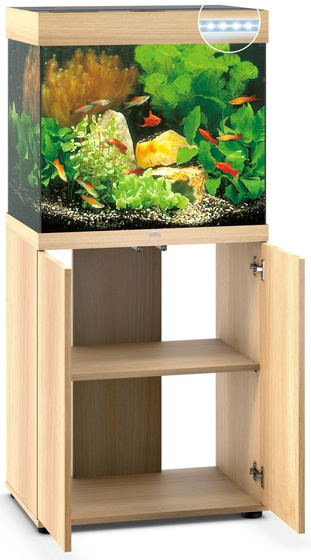 Akwarium Juwel Lido 120 jasne drewno (dąb) HeliaLux Spectrum