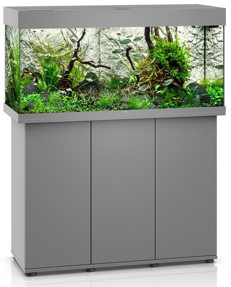 Akwarium Juwel Rio 180 szare HeliaLux Spectrum