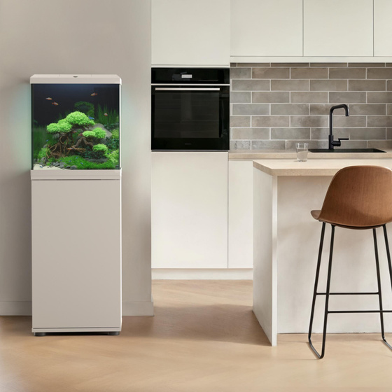 Akwarium Vio Cube 54 białe