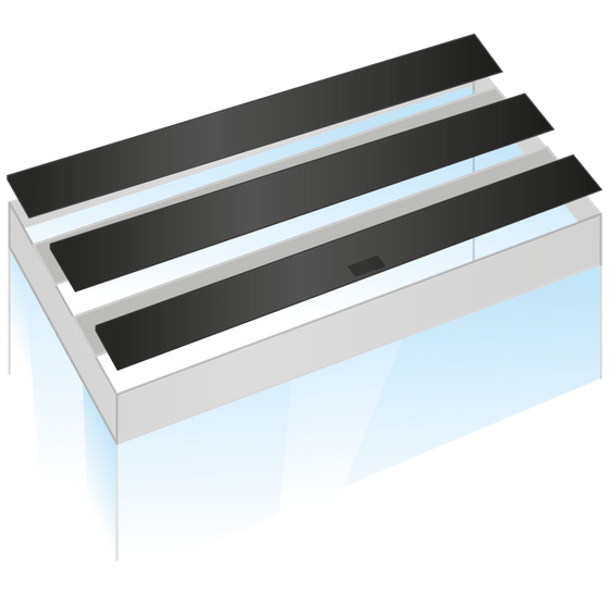 Zestaw klap Juwel 100 x 50 IV (Rio 290 - 2x belka)