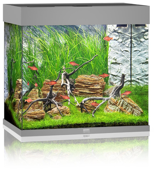 Juwel Lido 120 LED szare akwarium z szafką