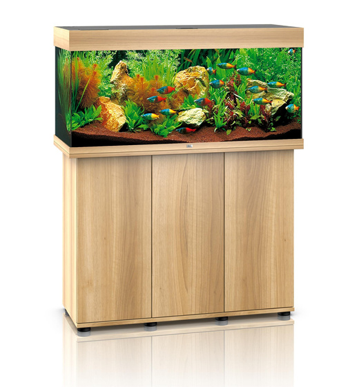 Akwarium Juwel Rio 180 jasne drewno (dąb) HeliaLux Spectrum