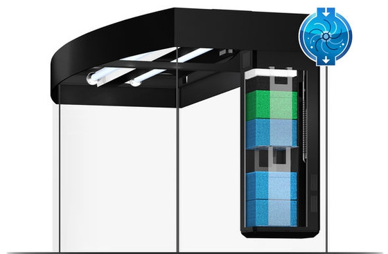 Akwarium Juwel Vision 450 LED jasne drewno (dąb)