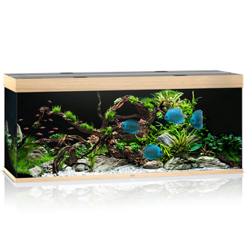 Akwarium Juwel Rio 450 LED jasne drewno (dąb) (2x belka)