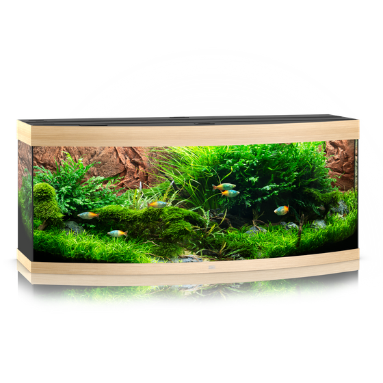 Juwel Vision 450 LED jasne drewno (dąb) (2x belka) akwarium z szafką